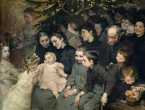 The Drop of Milk in Belleville: The Christmas Tree at the Dispensary von Henri Jules Jean Geoffroy