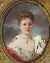 Portrait of Tsarina Alexandra by Henri Gervex
