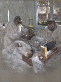 The Cardiologist Henri Vaquez and his Assistant by Edouard Vuillard