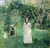 The Butterfly Hunt, 1874 by Berthe Morisot