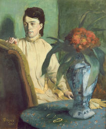 Woman with the Oriental Vase by Edgar Degas