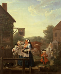 The Four Times of Day: Evening by William Hogarth
