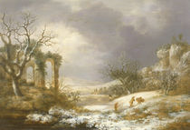 Winter Landscape, c.1750-60 by George, of Chichester Smith
