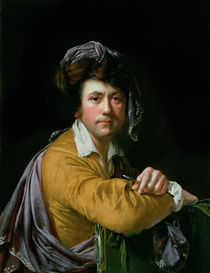 Self Portrait at the age of about Forty by Joseph Wright of Derby