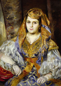 Mme. Clementine Stora in Algerian Dress by Pierre-Auguste Renoir
