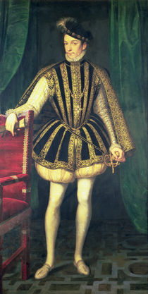 King Charles IX of France by Francois Clouet