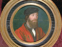 A dignitary at the court of King Henry VIII of England von Hans Holbein the Younger