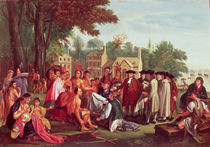William Penn's Treaty with the Indians in 1683 by Benjamin West