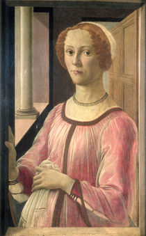 Smeralda Bandinelli, grandmother of the sculptor Baccio Bandinelli von Sandro Botticelli