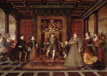 The Family of Henry VIII: An Allegory of the Tudor Succession von Lucas de Heere