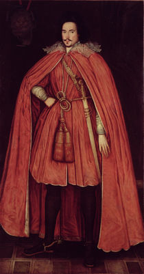 Edward Herbert, Lord Herbert of Cherbury by Robert Peake