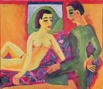 The Couple, 1923 von Ernst Ludwig Kirchner