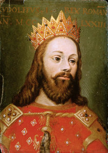 Rudolf I uncrowned Holy Roman Emperor by Austrian School