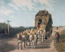 Stage Waggon, engraved by J. Baily by English School