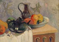 Teiera, Brocca e Frutta, 1899 by Paul Gauguin