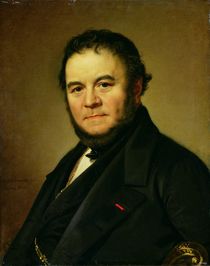 Portrait of Marie Henri Beyle von Johan Olaf Sodermark