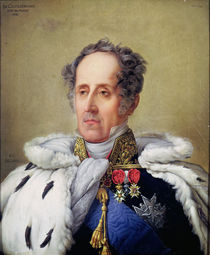 Portrait of Francois Rene Vicomte de Chateaubriand von Pierre Louis Delaval or De Laval