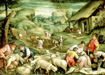 Summer, 1570-80 by Francesco Bassano