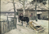Winter, 1894 von Konstantin Alekseevich Korovin