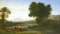 Landscape with Jacob and Laban and Laban's Daughters von Claude Lorrain