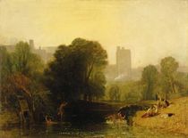 Near the Thames Lock, Windsor by Joseph Mallord William Turner