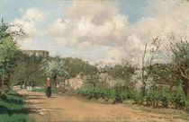 View from Louveciennes, 1869-70 by Camille Pissarro