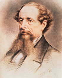 Portrait of Charles Dickens von E. Goodwyn Lewis
