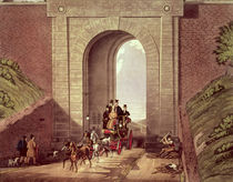 Highgate Tunnel, engraved by George Hunt by James Pollard