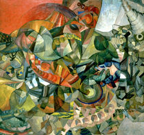 Allegory of the Patriotic War of 1812 by Aristarkh Vasilievic Lentulov