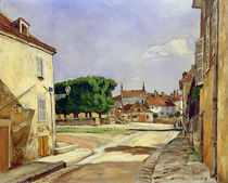 A Street in Avallon von Marcel Leprin