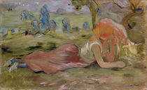 The Goatherd, 1891 von Berthe Morisot