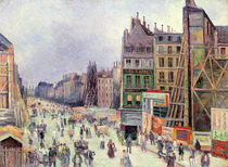 Drilling in the rue Reaumur by Maximilien Luce