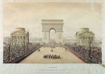 Entry of Napoleon III into Paris von Theodore Jung