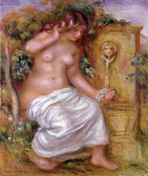 The Bather at the Fountain by Pierre-Auguste Renoir