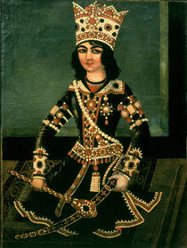Portrait of Abbas-Minza , Prince of Persia von Iranian School