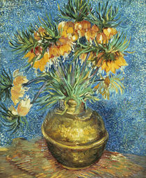 Crown Imperial Fritillaries in a Copper Vase von Vincent Van Gogh