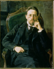 Portrait of Anton Pavlovich Chekhov von Osip Emmanuilovich Braz