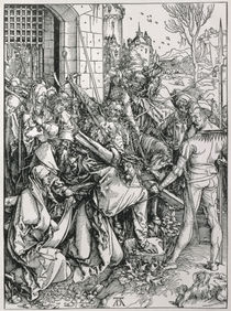 The Bearing of the Cross from the 'Great Passion' series by Albrecht Dürer