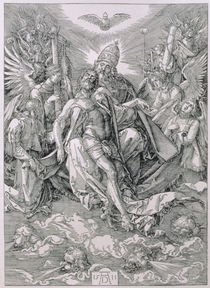The Holy Trinity, pub. 1511 von Albrecht Dürer