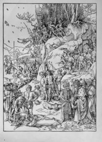 Martyrdom of the Ten Thousand Christians on Mt. Ararat von Albrecht Dürer