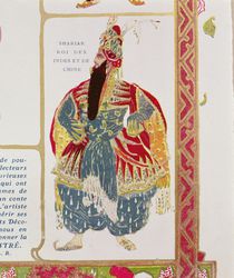 Shariar, King of the Indies and China von Leon Bakst