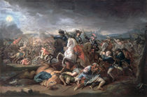 Prince Eugene of Savoy at the Siege of Belgrade von Austrian School