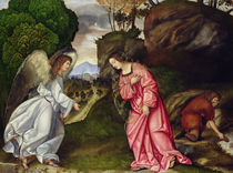 Hagar and the Angel by Girolamo da Treviso II