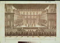 Performance of the opera 'Alceste' von French School