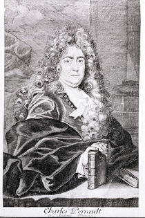 Portrait of Charles Perrault von French School