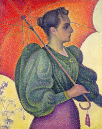 Woman with a Parasol, 1893 by Paul Signac