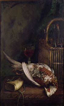 Still Life with a Pheasant by Claude Monet