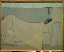 In Bed, 1891 by Edouard Vuillard