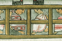 Ms Palat. 218-220 Book IX Aztec prisoners by Spanish School