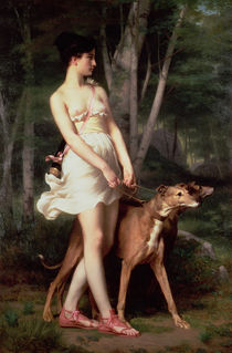 Diana the Huntress by Gaston Casimir Saint-Pierre